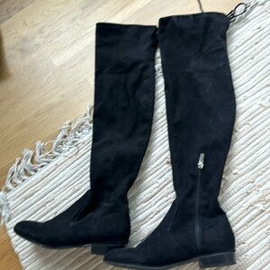 Marc fisher suede over the knee boots